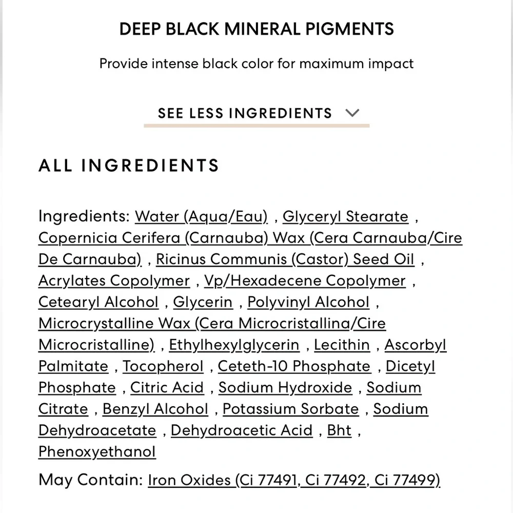 bareMinerals Lashtopia Mega Volume Mineral-Based Mascara in Ultimate Black